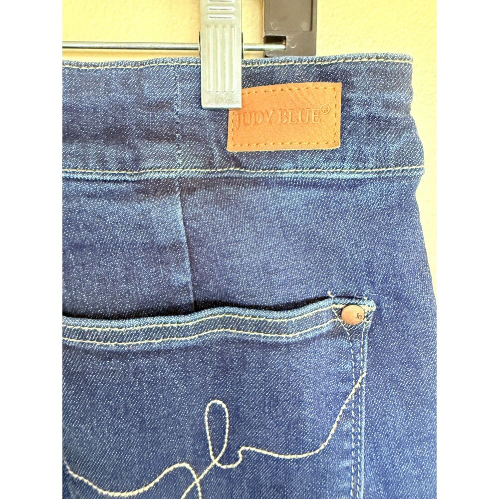 Judy Blue High Rise Double Button Wide Leg Jeans‎ Size 31 - Picture 4 of 9